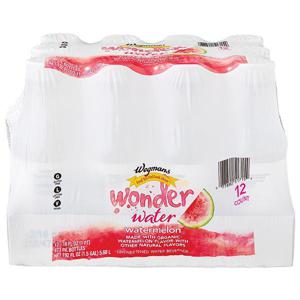 Wegmans Watermelon Wonder Water, 12 pack case