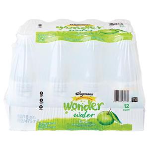 Wegmans Wonder Water Lime, 12 Pack