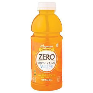 Wegmans Zero Vitamin Infused Water, Orange