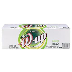 Wegmans W-Up Diet Lemon Lime Flavored Soda