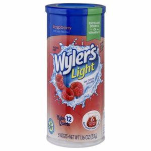 Wyler's Light Drink Mix, Low Calorie, Raspberry