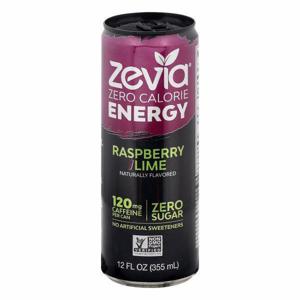 Zevia Energy Drink, Zero Calorie, Raspberry Lime