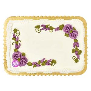 Wegmans 1/4 Sheet Gold Cake with Buttercreme: Made With No Gluten Containing Ingredients