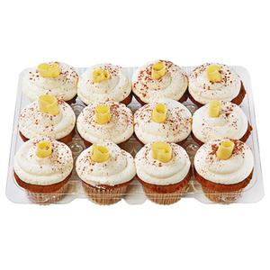 Wegmans Pumpkin Cupcakes w/ Cream Cheese Frosting