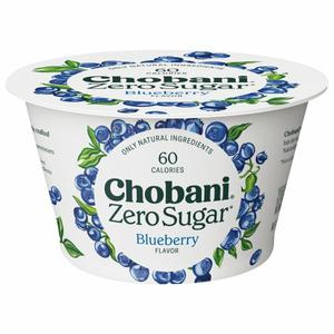 Chobani Yogurt, Zero Sugar, Blueberry