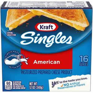 Kraft Singles Singles Singles American Cheese Slices