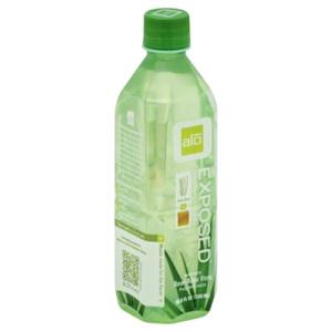 ALO Pulp and Juice, Original Aloe Vera + Honey, Exposed