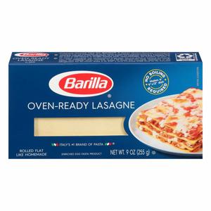 Barilla® Lasagne, Oven-Ready