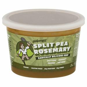 Soupergirl Soup, Split Pea Rosemary