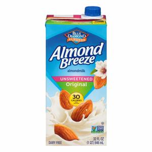 Blue Diamond Almondmilk, Original, Unsweetened