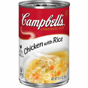 Campbell's® Condensed Chicken with Rice Soup