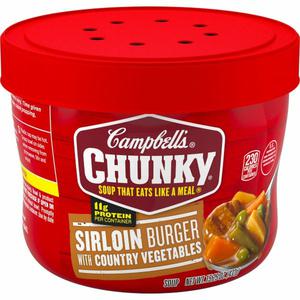 Campbell's® Chunky® Chunky Sirloin Burger with Country Vegetables Soup