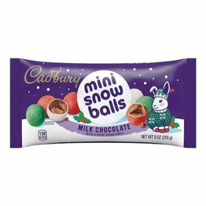 Cadbury Snow Balls, Milk Chocolate, Mini