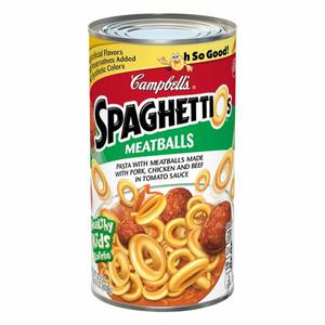 Campbell's® SpaghettiOs® Spaghettios, Meatballs