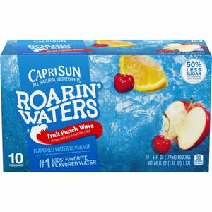 Capri Sun Roarin' Waters Roarin' Waters Fruit Punch Wave Flavored Water Beverage