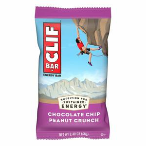 CLIF BAR Energy Bar, Chocolate Chip Peanut Crunch