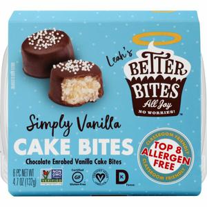 Better Bites Bakery Cake Bites, Simply Vanilla