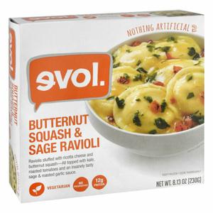 Evol Butternut Squash & Sage Ravioli