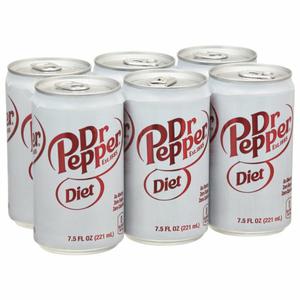 Diet Dr. Pepper Diet Dr Pepper Soda, Diet, 6 Pack