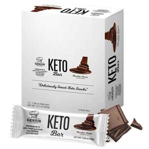 Genius Gourmet Keto Bars, Chocolate Dream