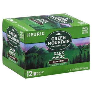 Green Mountain Coffee Coffee, Arabica, Dark Roast, Dark Magic, K-Cup Pods