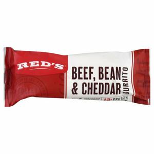 Reds Burrito, Beef, Bean and Cheddar