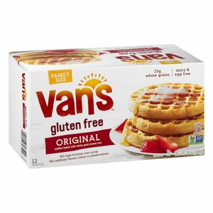 Van's Natural Foods Waffles, Gluten Free, Original, Family Size