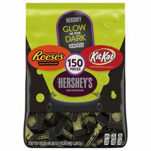 Hershey's Milk Chocolate, Assortment, Miniature, Glow in the Dark