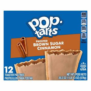 Kellogg's Pop-Tarts Toaster Pastries, Frosted, Brown Sugar Cinnamon