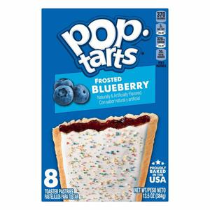 Kellogg's Pop-Tarts Toaster Pastries, Frosted, Blueberry