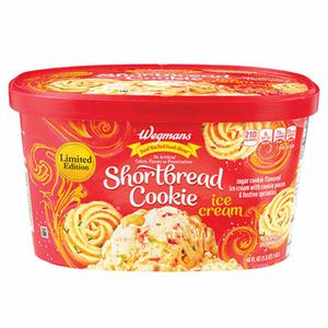 Wegmans Shortbread Cookie Ice Cream