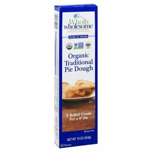 Wholly Wholesome Pie Dough, Organic, Traditional