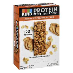 KIND Protein Protein Bars, Crunchy Peanut Butter