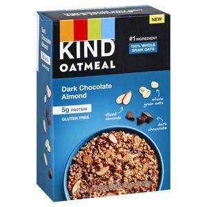 KIND Oatmeal Oatmeal, Dark Chocolate Almond