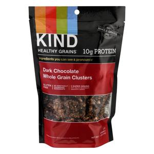 KIND Healthy Grains Healthy Grains Granola, Dark Chocolate, Whole Grain Clusters