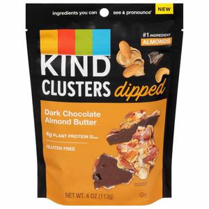 KIND Clusters Clusters, Dark Chocolate Almond Butter, Dipped