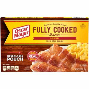 Oscar Mayer Original Fully Cooked Bacon