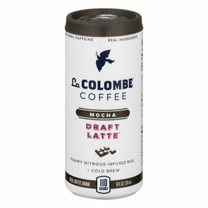 La Colombe Draft Latte Mocha Draft Latte Coffee Drink, Real, Mocha