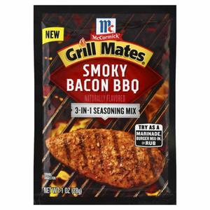 McCormick® Grill Mates® Grill Mates Seasoning Mix, Smoky Bacon BBQ, 3-in-1