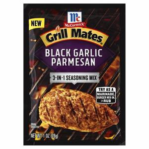 McCormick® Grill Mates® Grill Mates 3-in-1 Seasoning Mix, Black Garlic Parmesan