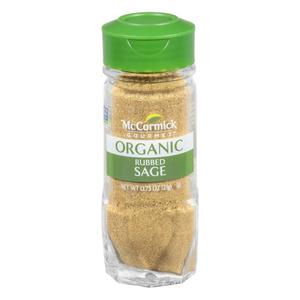 McCormick Gourmet™  Gourmet Rubbed Sage, Organic