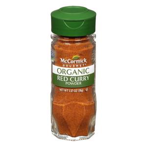 McCormick Gourmet™  Gourmet Curry Powder, Organic, Red