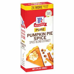 McCormick®  Pure Pumpkin Pie Spice Extract