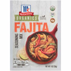 McCormick® Organics Organics Fajita Seasoning Mix