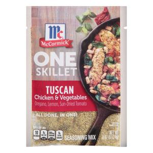 McCormick®  One Skillet Seasoning Mix, Tuscan Chicken & Vegetables