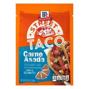 McCormick®  Street Taco Seasoning Mix, Carne Asada