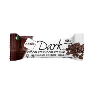 NuGo Dark Chocolate Chocolate Chip, Vegan, Gluten Free, Protein Bar