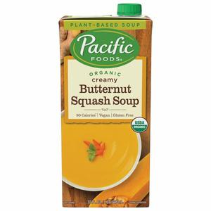 Pacific Soup, Organic, Butternut Squash, Creamy