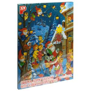 PeA Schokolade Original Advent Calendar, with 24 Milk Chocolate Treats