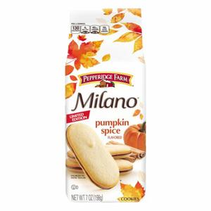 Pepperidge Farm®  Milano® Milano Cookies, Pumpkin Spice Flavored